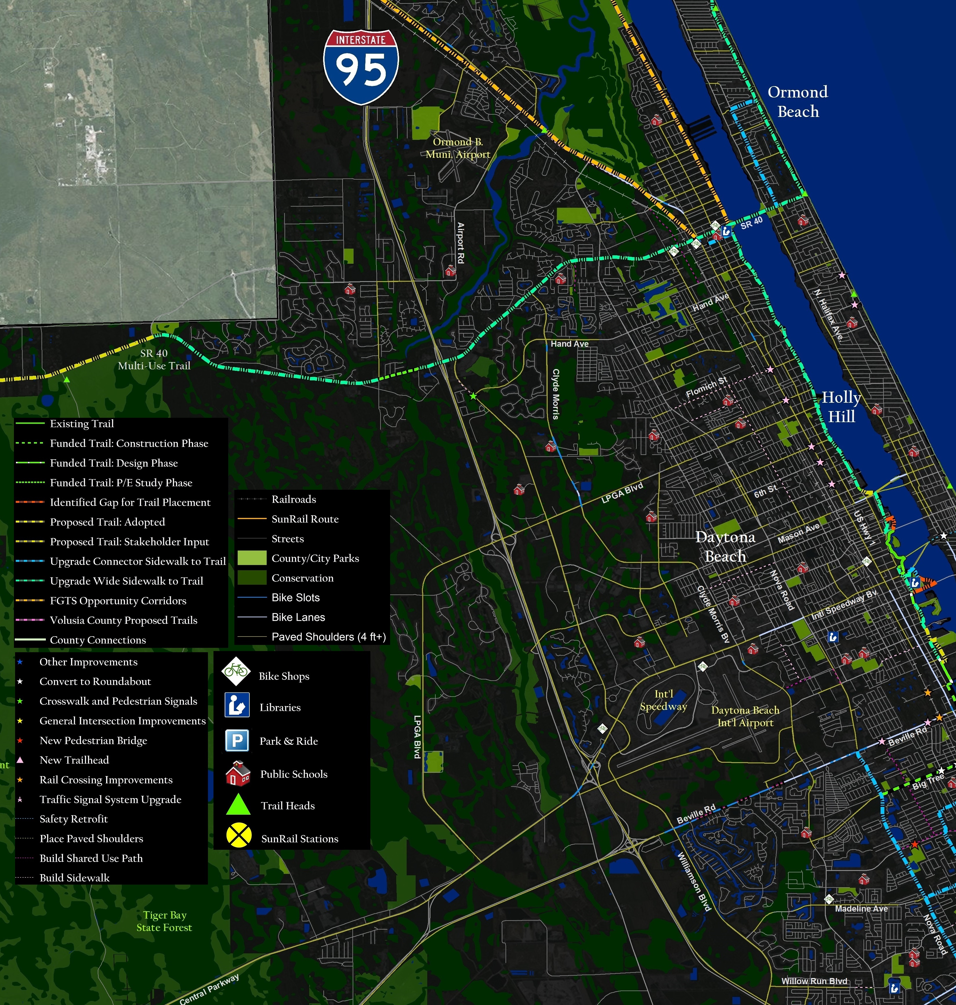 Urban plan Daytona Beach