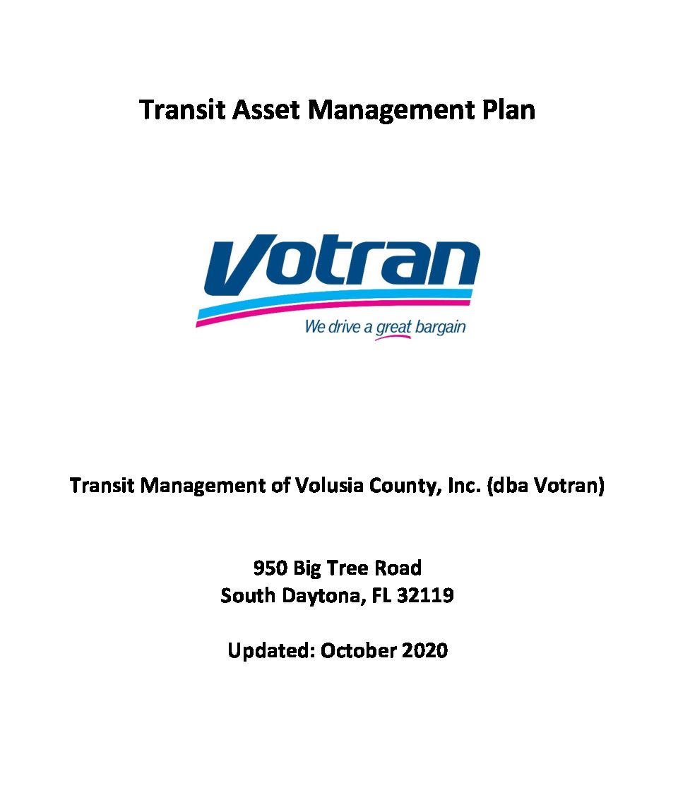 Votran - Volusia TPO  Transportation Planning Organization
