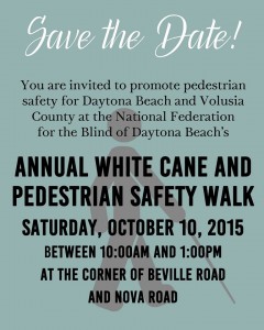 White Cane and Ped Safety Awareness Walk